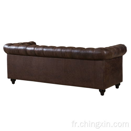 Tufted chesterfield canapé canapé salon salon meubles